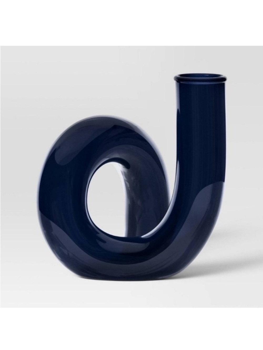 Modern Glass Loop Vase - Discontinued Target Threshold 2024